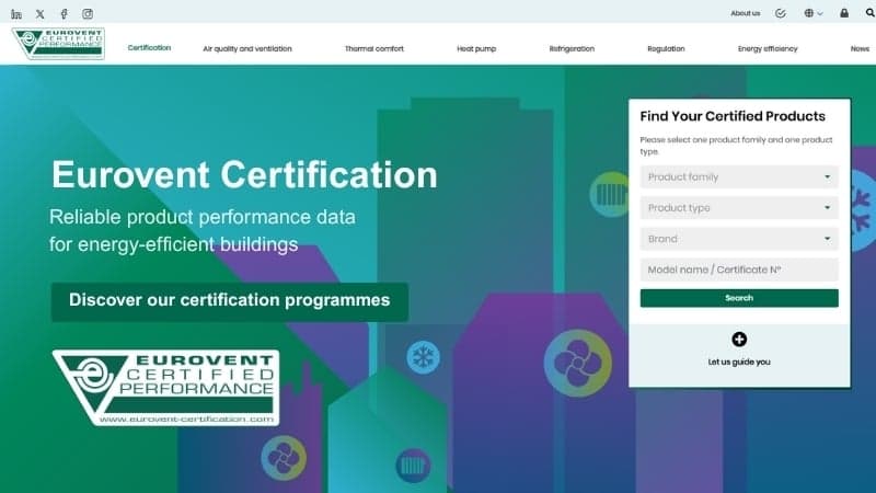 Eurovent Certification
