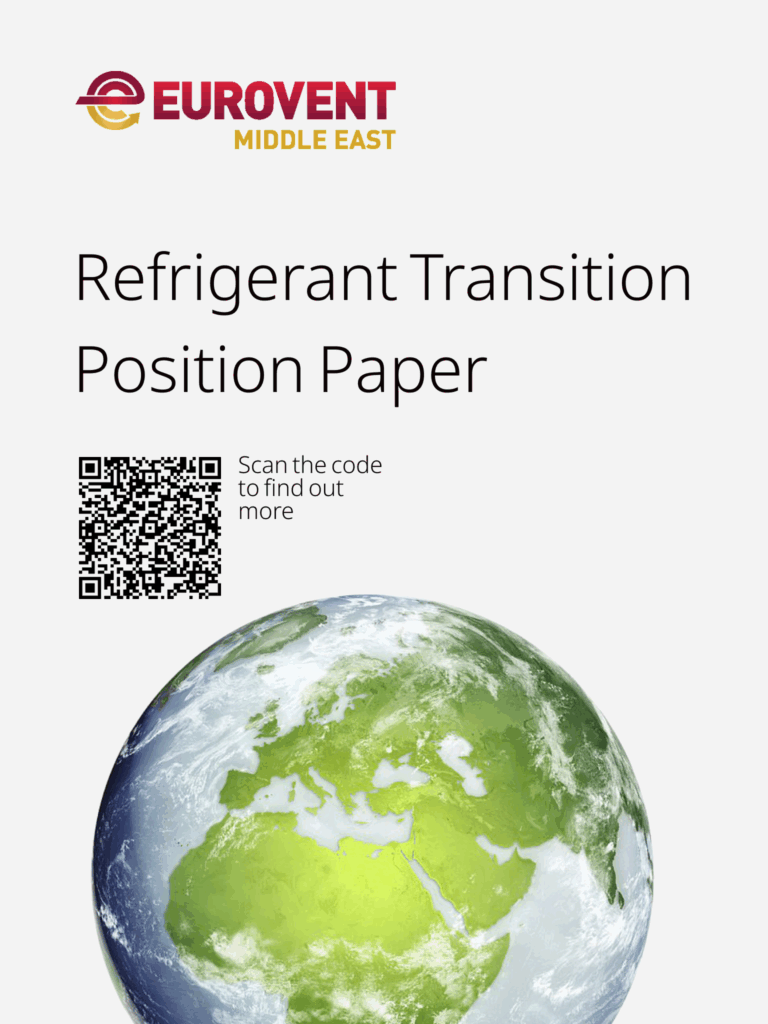 Industry position on refrigerant transition and decarbonisation in the GCC