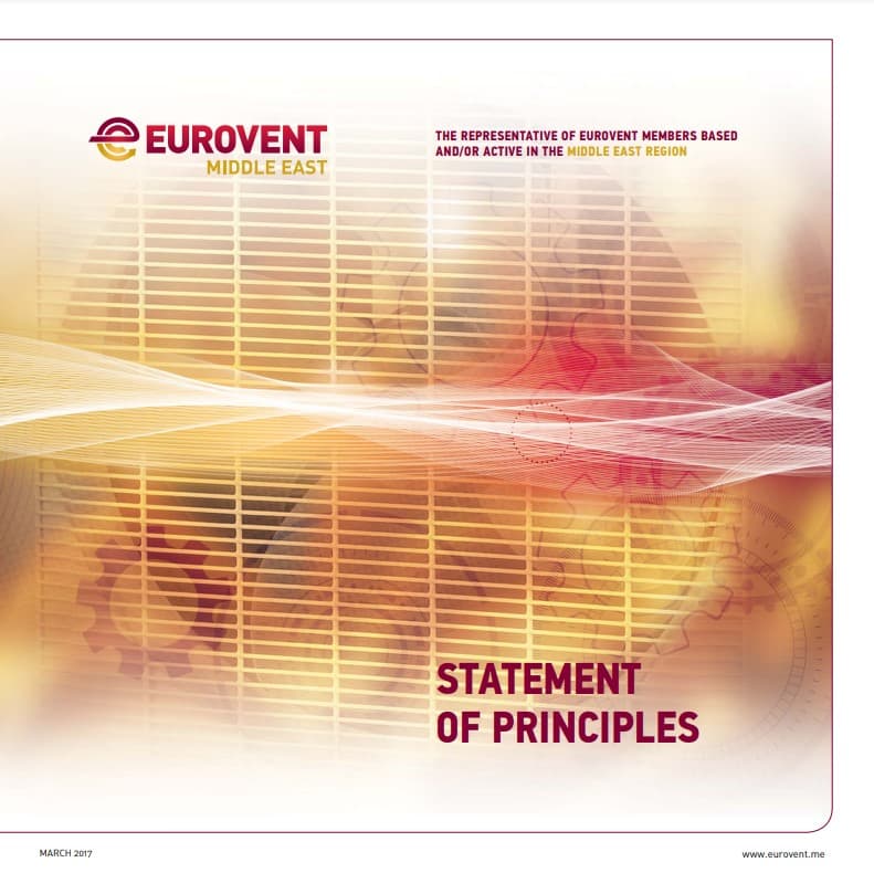 Eurovent Middle East Statement of Principles