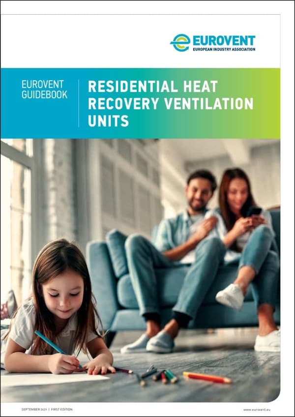 Eurovent Residential Heat Recovery Ventilation Units Guidebook