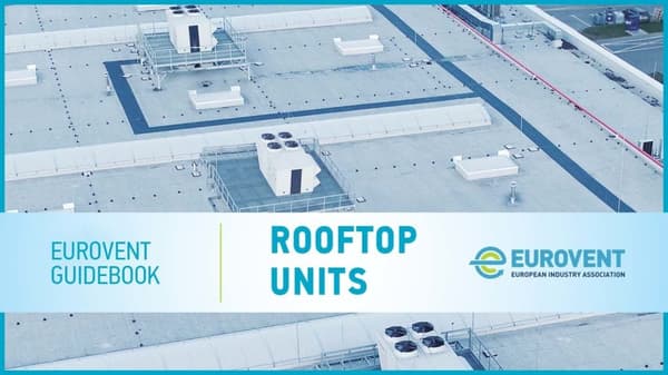 Eurovent publishes Guidebook on rooftop units