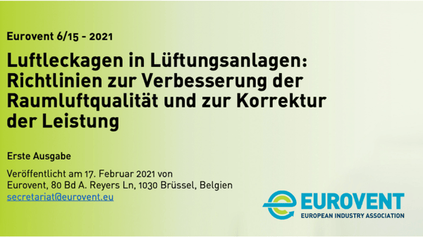 Eurovent 6/15 jetzt auf Deutsch und Französisch verfügbar