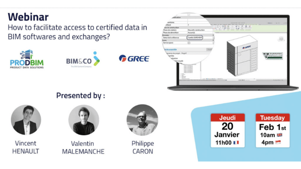 ECC, BIM&CO and PRODBIM facilitate access to certified data