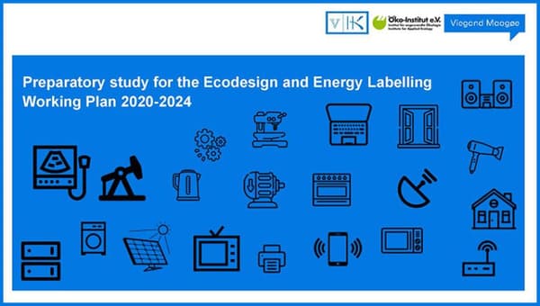 2020 - Ecodesign and Energy Labelling Working Plan 2020-2024