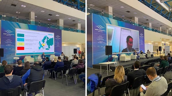 EMI virtually participates in Climate World Moscow