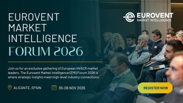 Eurovent Market Intelligence Forum 2026