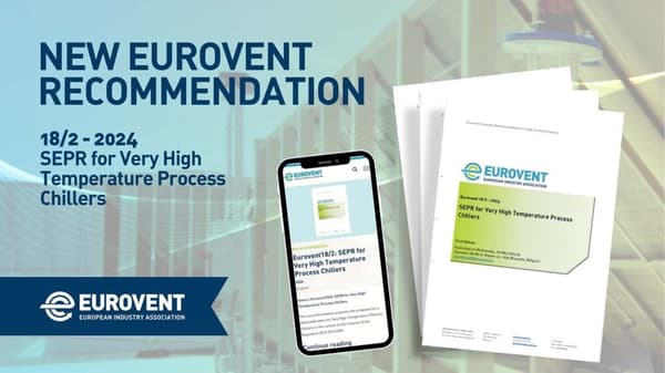 Eurovent has published a new Recommendation 18/2