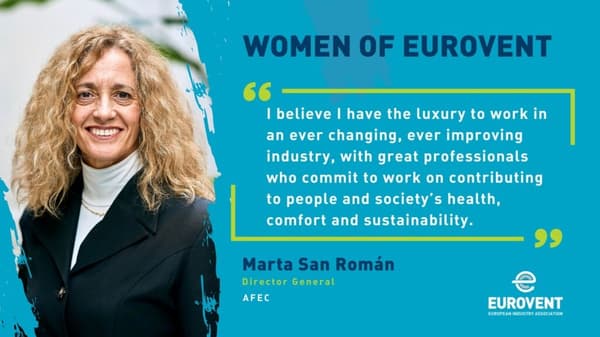 Women of Eurovent: Marta San Román