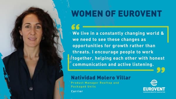 Women of Eurovent: Natividad Molero Villar