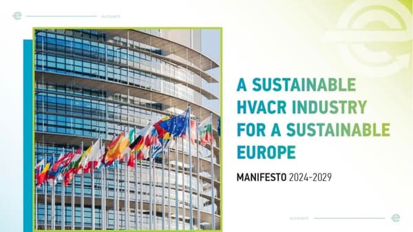 Eurovent has released its 2024-2029 Manifesto