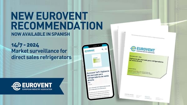 Eurovent Recommendation 14/7 now available in Spanish