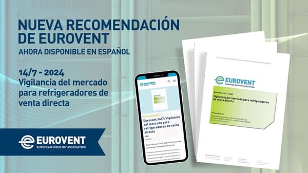 La Recomendación 14/7 de Eurovent ya está disponible en español