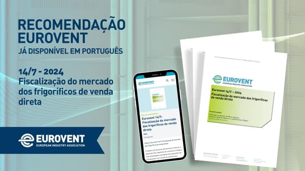 Recomendação Eurovent 14/7 já disponível em português