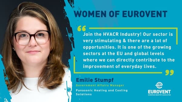 Women of Eurovent: Emilie Stumpf