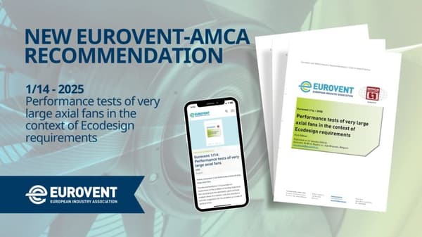 Eurovent-AMCA joint Recommendation on axial fans