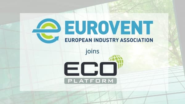 Eurovent joins the ECO Platform as a member