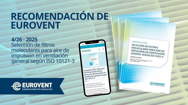 Eurovent filters’ REC 4-26 ya está disponible en español