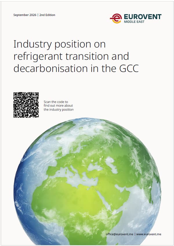 Industry position on refrigerant transition and decarbonisation in the GCC