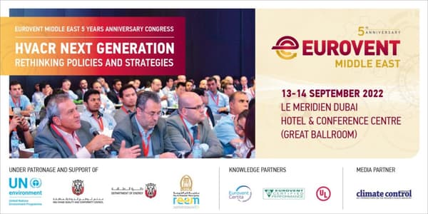 Eurovent Middle East announces HVACR Next Generation event
