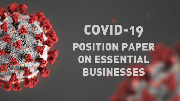 COVID-19 industry shutdown must exclude HVACR businesses